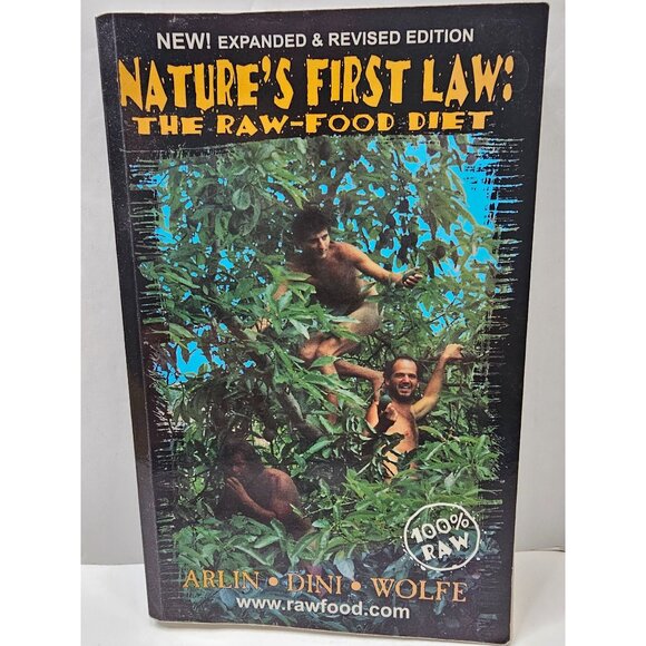Nature's First Law The Raw-Food Diet Revised Edition David Wolfe Paperback Book - Picture 1 of 4